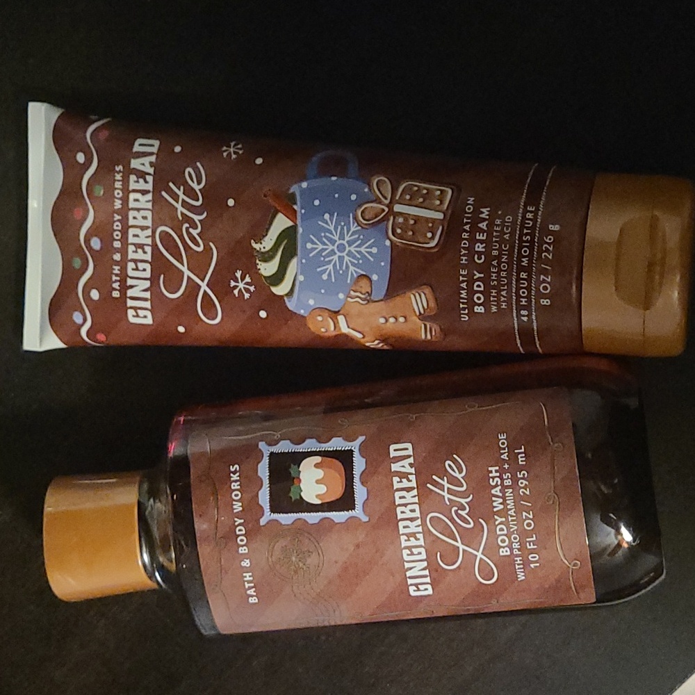 🆕️Bath & Body Works Gingerbread Latte Body Care Set